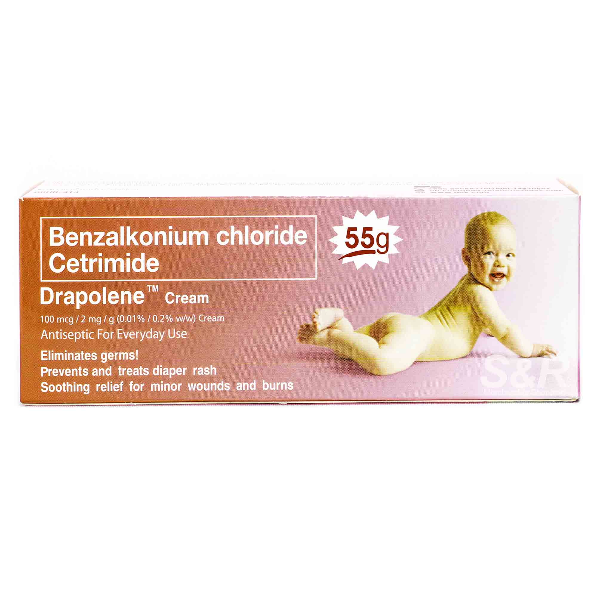 Drapolene Cream Diaper Rash Cream 55g Drapolene Cream Diaper Rash Cream 55g